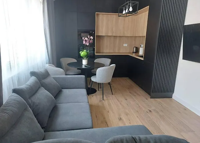 Apartament z dużym tarasem, bezpłatny parking, AWG APARTMENTS